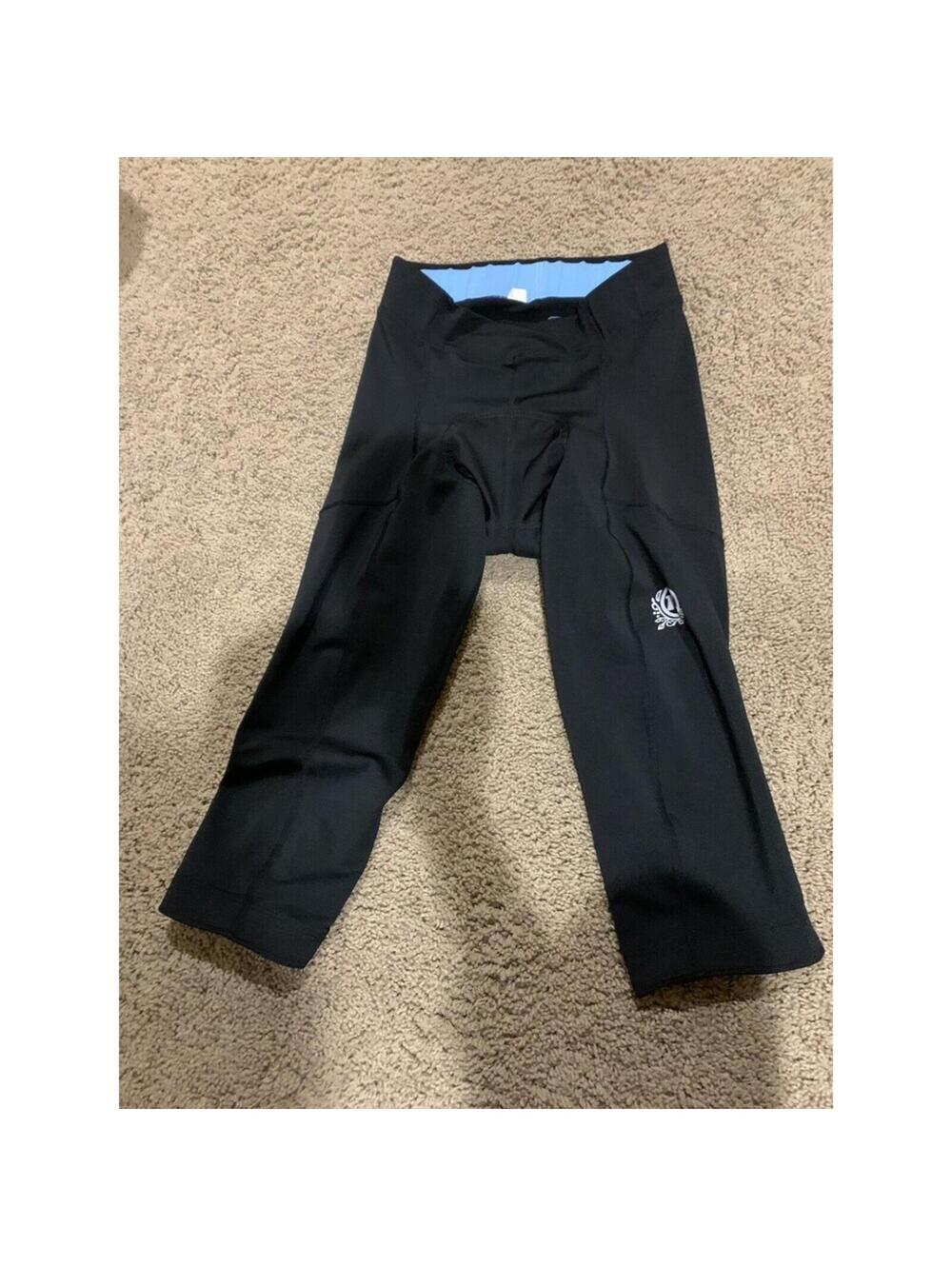 men's Novara cycling long shorts black S SMALL padded Capris